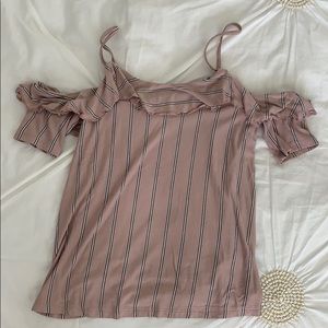 Off the Shoulder Sleeve Tank